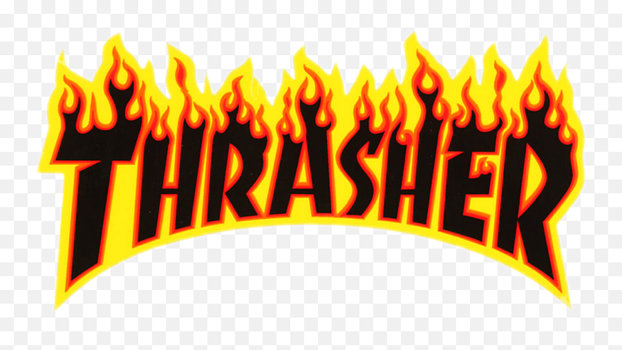 Thrasher Logo Png File - Transparent Thrasher Png Logo Emoji,Thrasher Logo