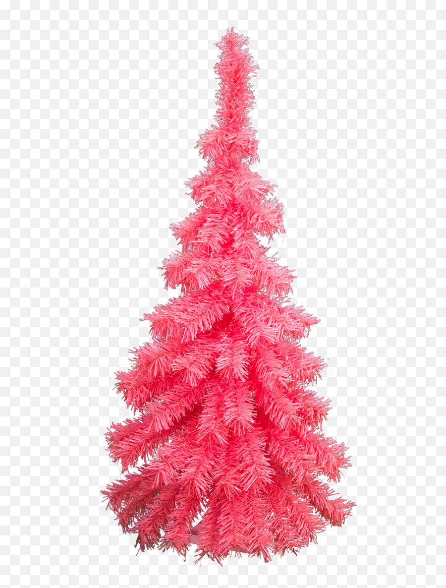 Pink Wall Hanging Christmas Tree Front - Pink Christmas Tree Transparent Emoji,Christmas Tree Transparent
