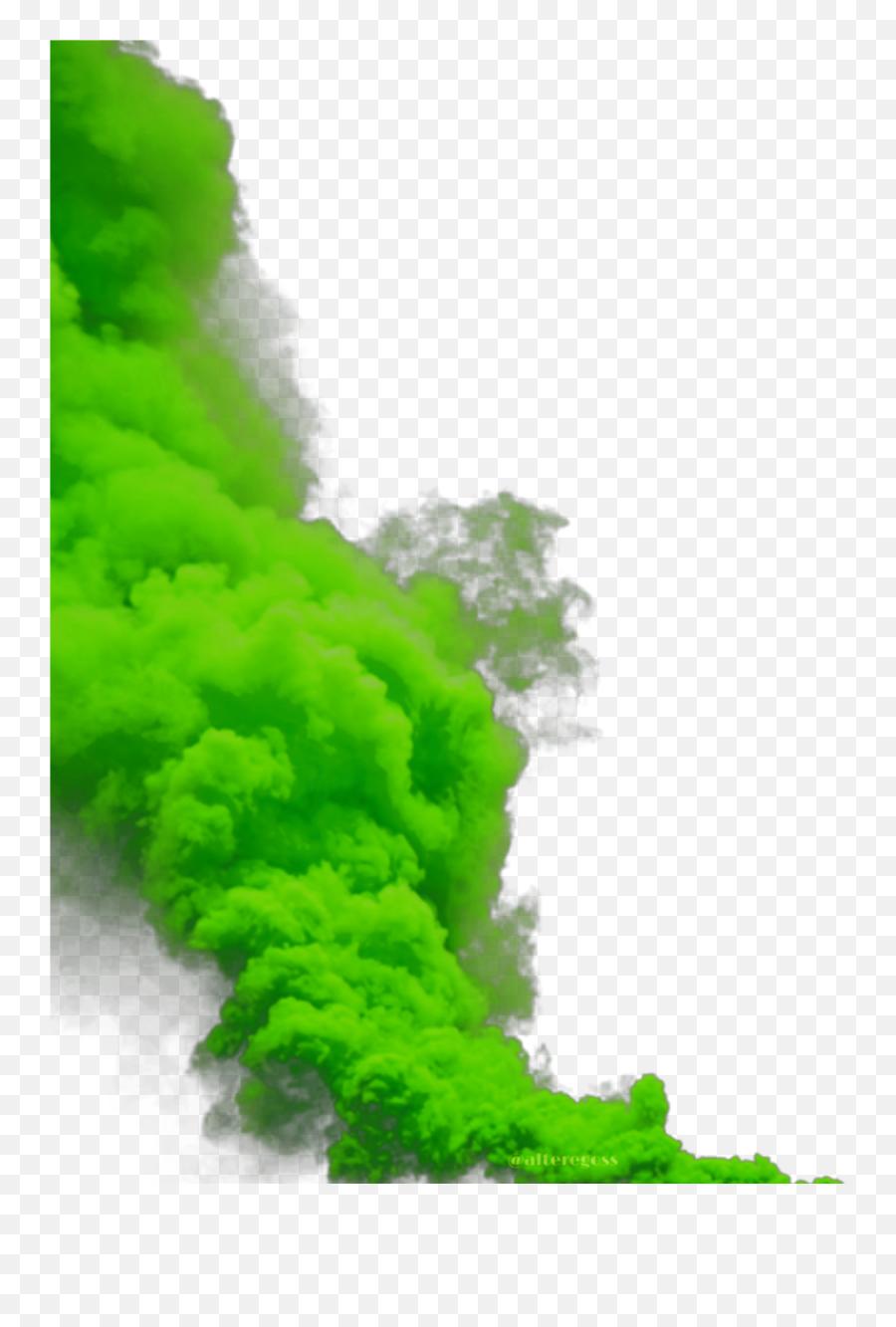 Green Smoke Sticker - Smoke Bomb Png Download Emoji,Green Smoke Png