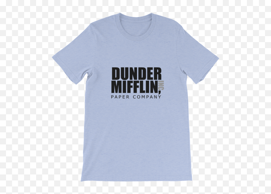 Novelty Good Clothes Co Dunder Mifflin Unisex Youth Shirt - Dunder Mifflin Emoji,Dunder Mifflin Logo