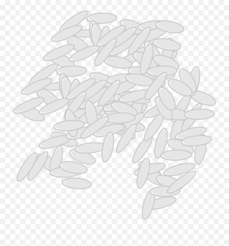 Rice Seeds Corn Grain Wheat Png Picpng - Grain Rice Clipart Black And White Emoji,Grain Png