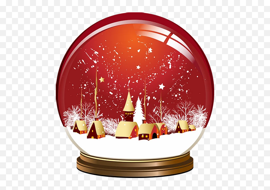 Fairy Christmas Winter Ball Free Png - Christmas Snow Globe Png Emoji,Snow Globe Clipart