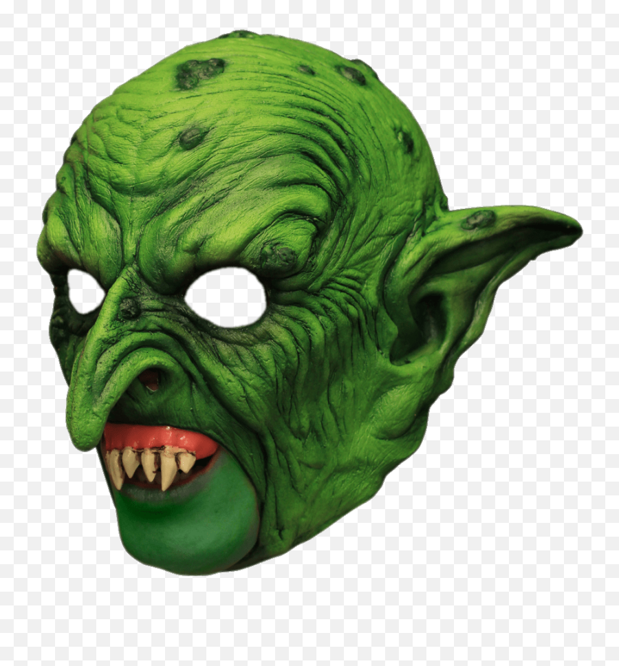 Puck The Goblin Mask Transparent Png - Green Goblin Mask Png Emoji,Green Goblin Png