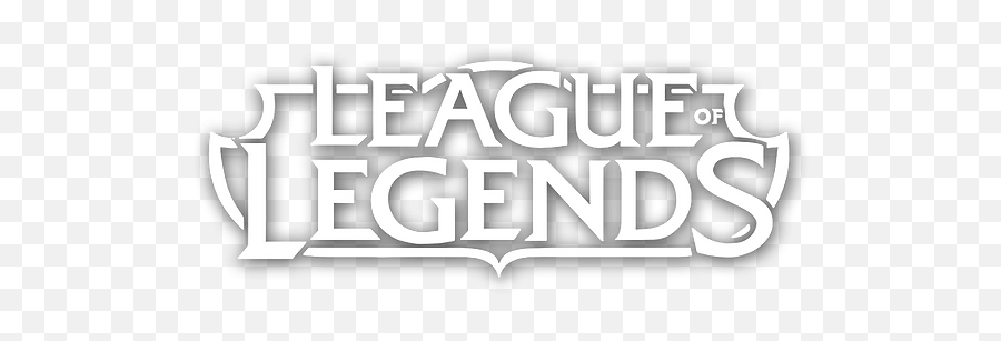 League Of Legends - Lol Logo Png Blanco Emoji,Legends Logo
