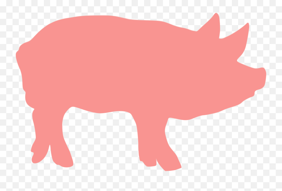 Mummy Pig Clip Art Portable Network Graphics Image - Pink Pig Silhouette Png Emoji,Pigs Clipart