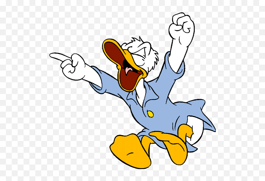 Donald Duck Clip Art 6 Disney Clip Art Galore - Donald Duck Screaming Emoji,Yelling Clipart
