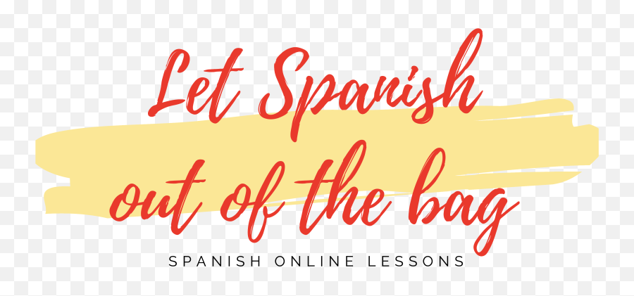 Let Spanish Out Of The Bag Learn Spanish - Language Emoji,Bag Logo