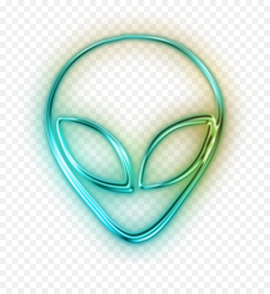 Download Alien Clipart Neon Green - Imagenes De Aliens Png Neon Alien Png Emoji,Alien Clipart