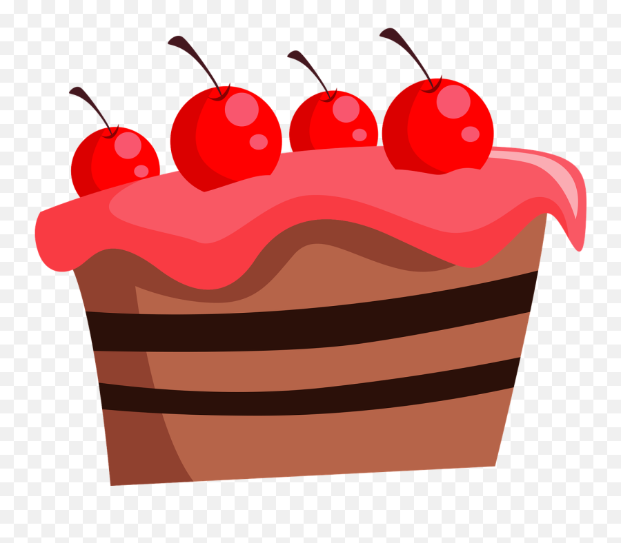 White Plate Roll Cake Chocolate - Desenho Bolo Png Pixabay Emoji,White Plate Png