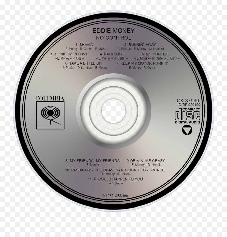 Eddie Money Png Free Download - Optical Disc Emoji,No Money Png