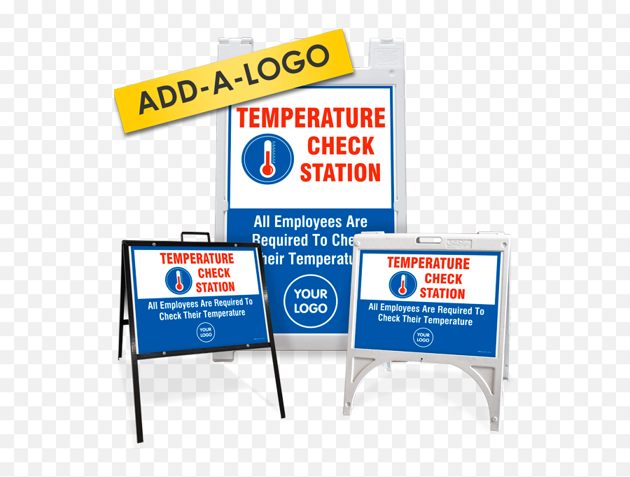 Temperature Check Signs U2013 In Stock U0026 Shipping Now - Vertical Emoji,Temperature Clipart