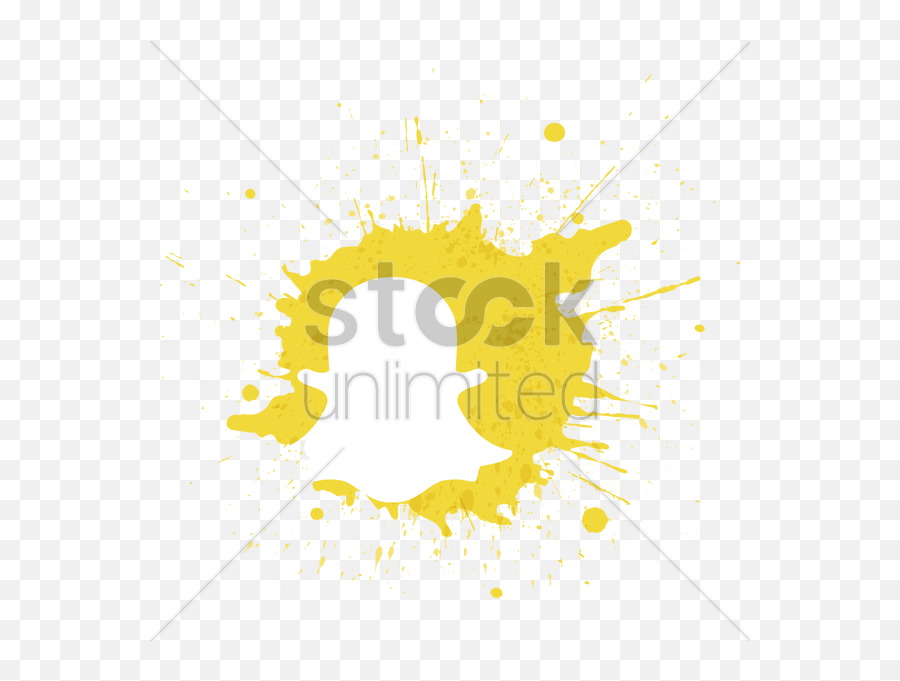 Snapchat Logo - Snapchat Logo Png Splash Emoji,Snapchat Logo