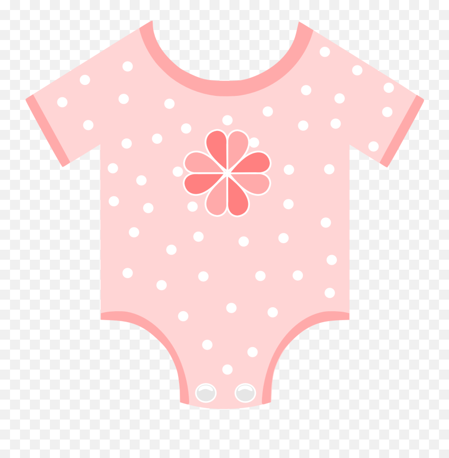 Library Of Its A Girl Baby Shower Free Stock Transparent Png - Baby Vest Clip Art Emoji,Shower Clipart