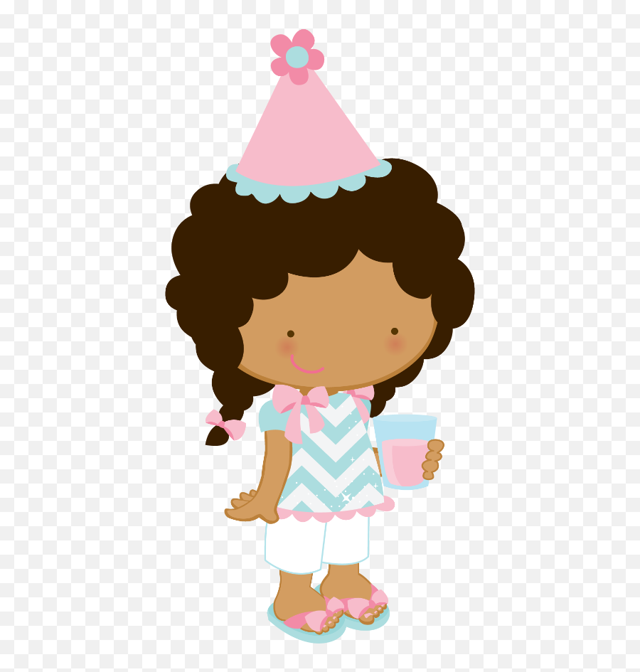 Birthday Party Girl Clipart Png Image Emoji,Party Girl Png