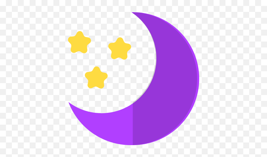 Nature Moon Stars Night Free Icon Of Camping And Holiday Emoji,Moon And Stars Png