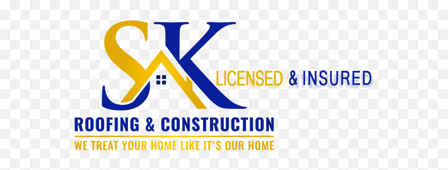 Sk Roofing U0026 Construction - Roofing U0026 Interiorexterior Emoji,Home Construction Logo