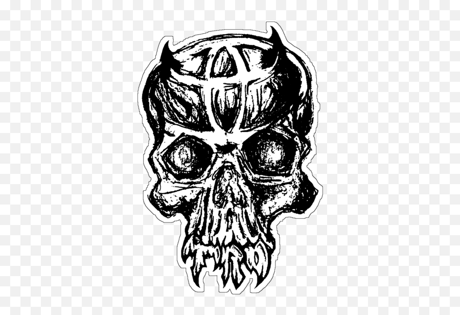 Custom Trd Skull T - Toyota Decals Skull Logo Emoji,Trd Logo