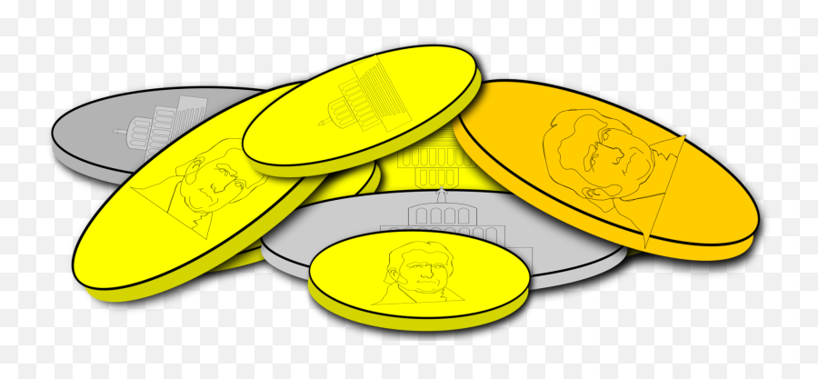 Coins Clipart - Drawing Emoji,Coins Clipart