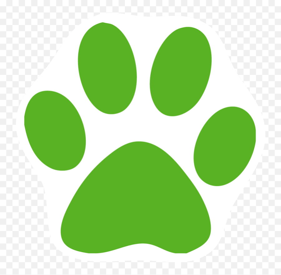 Free Dog Paw Print Clip Art - Color Paw Print Transparent Background Emoji,Dog Paw Clipart
