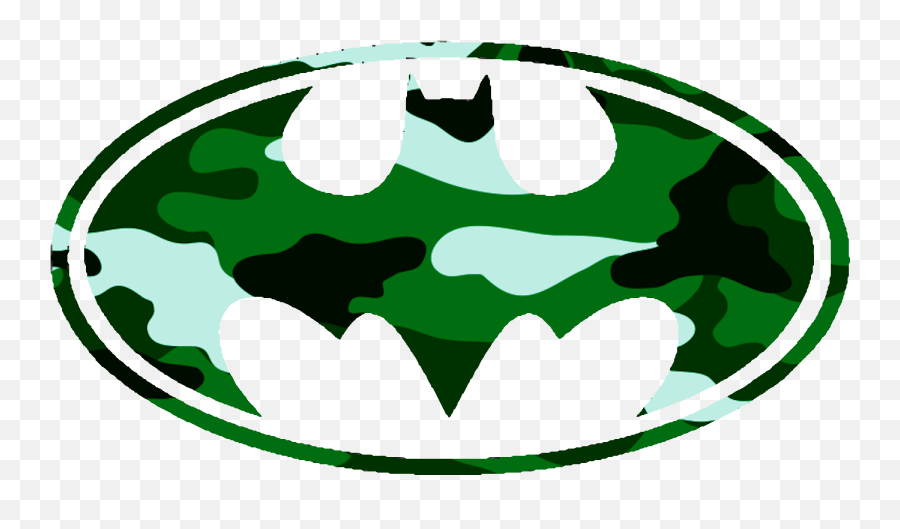 Batman Logo Green Cut Free Images At Clkercom - Vector Logo Batman Green Cut Emoji,Batman Logo Png