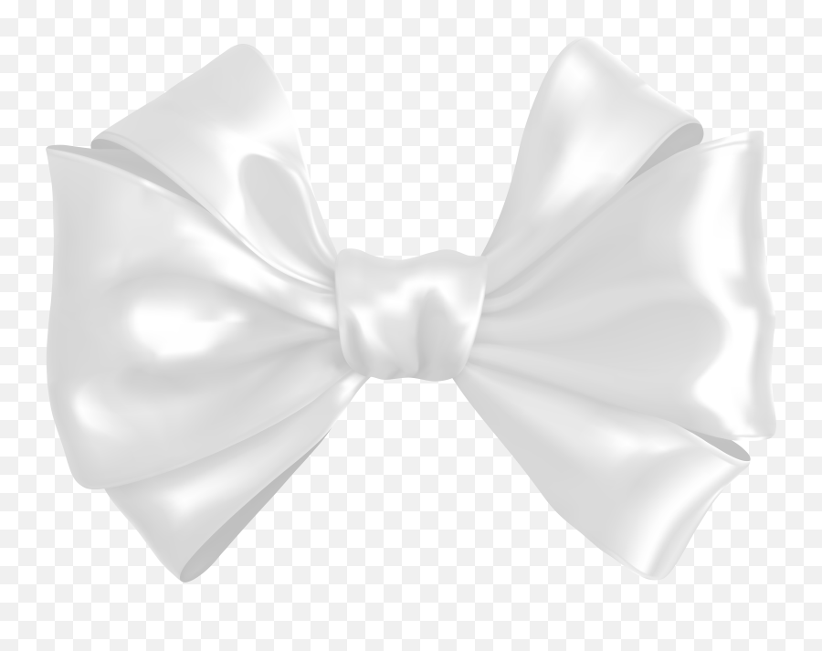 White Bow Tie Png Transparent Png Image - Solid Emoji,Bow Tie Png