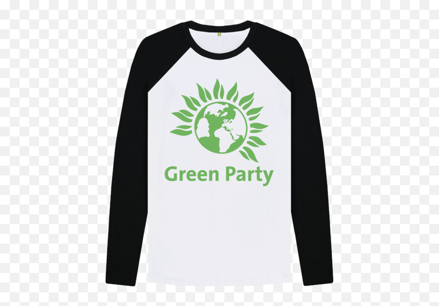 Green Party Logo Baseball T - Green Party Logo Jpg Emoji,Green Party Logo
