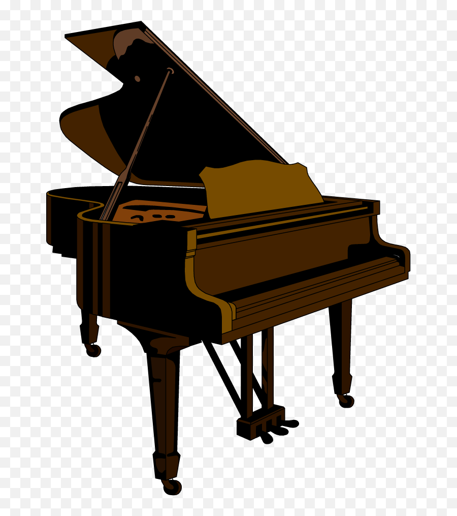 Piano Transparent Clipart Png Download - Instruments In The Orchestra Piano Emoji,Piano Clipart