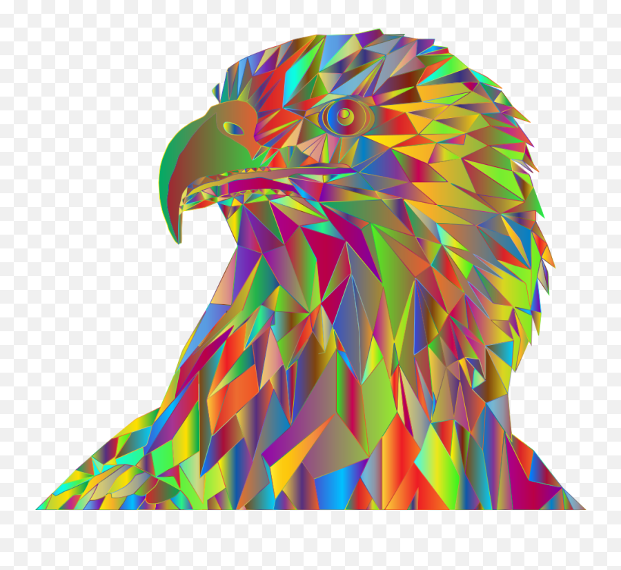 Low Poly Bald Eagle By Sharpi1980 Prismatic - Graphics Of Philippine Eagle Emoji,Bald Eagles Clipart