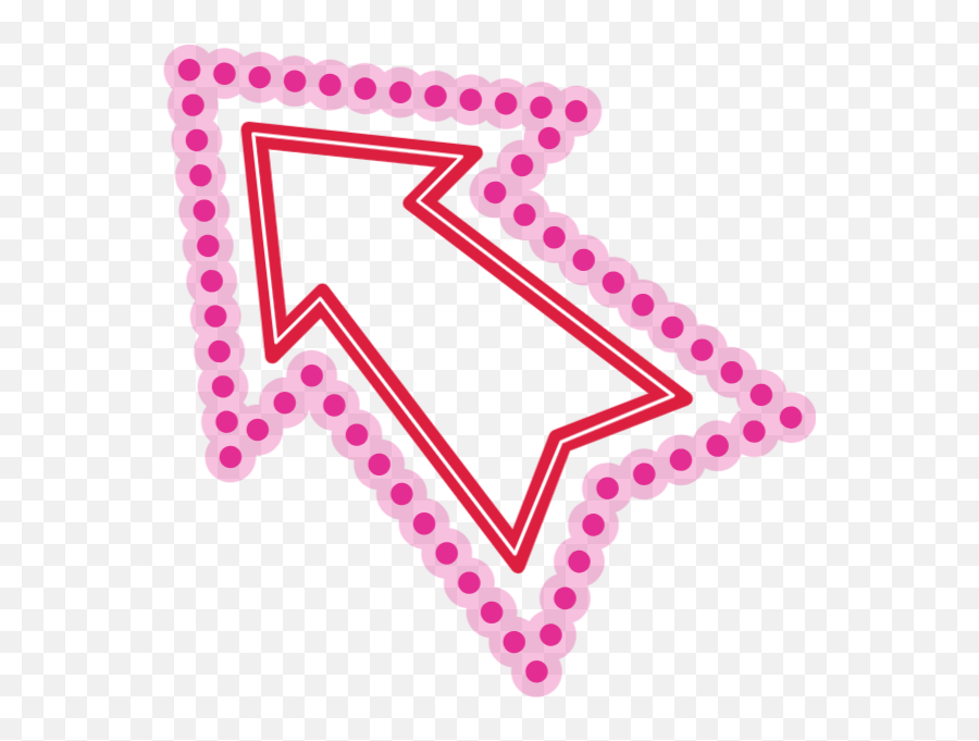 Cut Heads Neon Lights Vector - Transparent Background Funky Arrow Emoji,Neon Lights Png