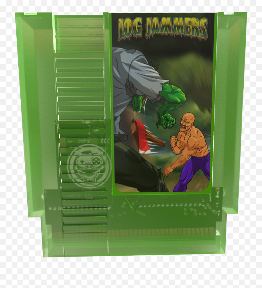 Log Jammers - Nes Cartridge Only Hulk Emoji,Nintendo Entertainment System Logo