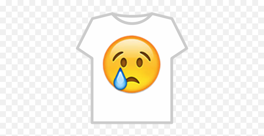 Sad Face - T Shirts Roblox Unicorn Emoji,Sad Face Transparent