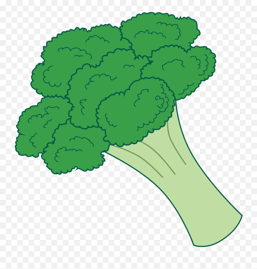 Vegetables Clipart Broccoli Vegetables Broccoli Transparent - Broccoli Clipart Emoji,Vegetables Clipart