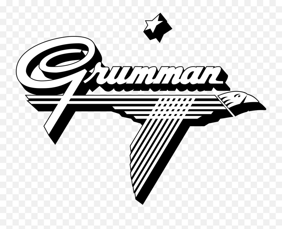Retro Logo Vintage Logo Grumman Aircraft - Northrop Grumman Logos Emoji,Retro Logo