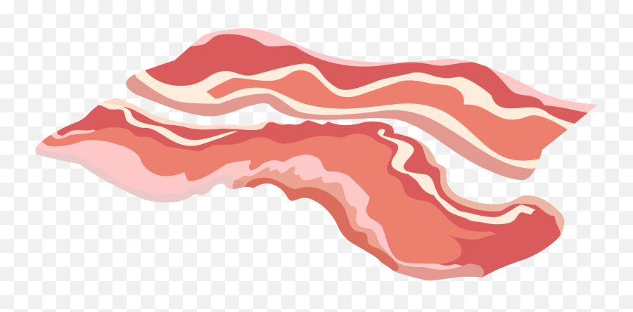 Download Bacon Transparent Background - Bacon Clipart Png Emoji,Bacon Transparent Background