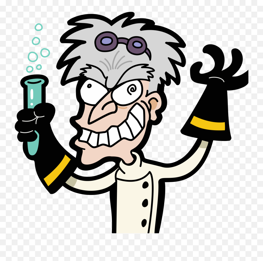 Library Of Money Scientist Clipart - Mad Scientist No Background Emoji,Scientist Clipart
