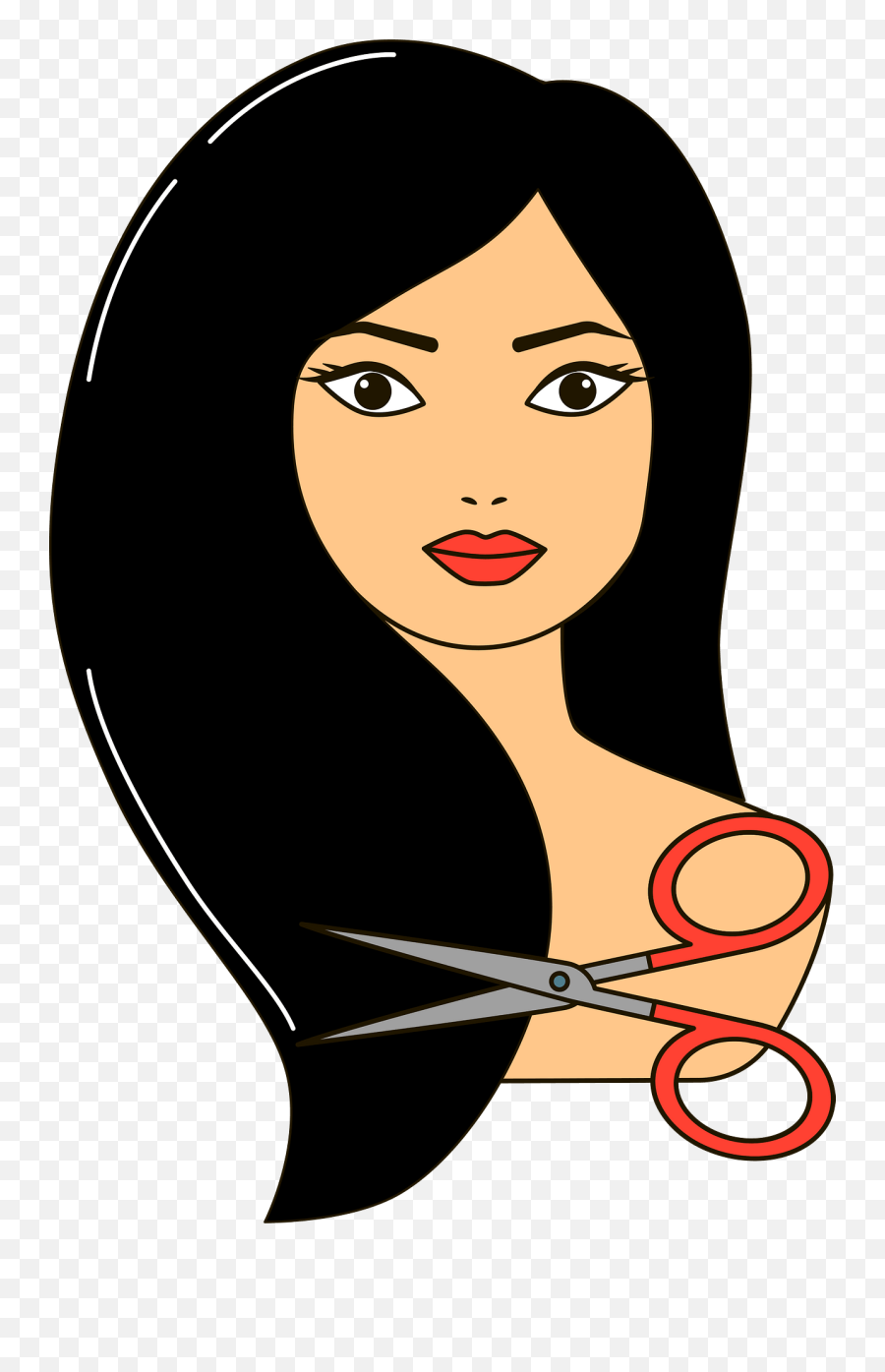 Hair Salon Clipart Free Download Transparent Png Creazilla Emoji,Hair Scissors Clipart