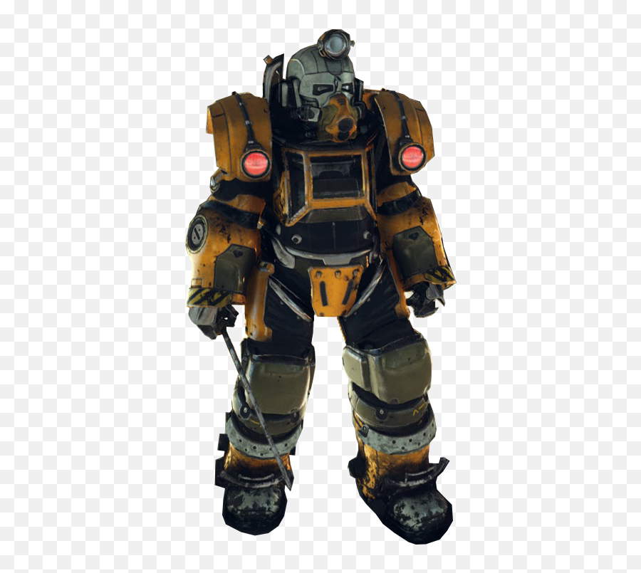 Download Hd Fallout 76 Excavator Power Armor Transparent Png Emoji,Fallout 76 Png