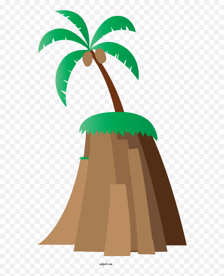 Nature Coconut Tree Coconut Milk For Tree - Tree Clipart Emoji,Coconuts Clipart