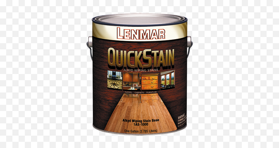 Lenmar Quick Stain Alkyd Wood Stain Quart - World Paint Supply Emoji,Semi Transparent Cedar Stain
