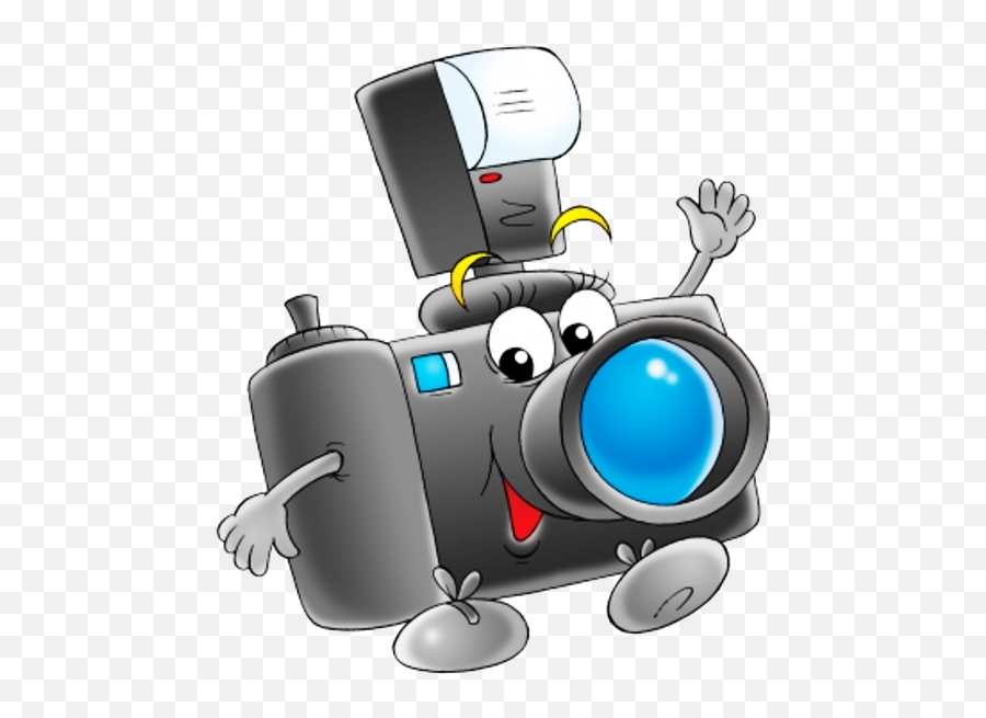 Download Camera Black Cartoon Creative Hq Image Free Png Emoji,Camera Cartoon Png