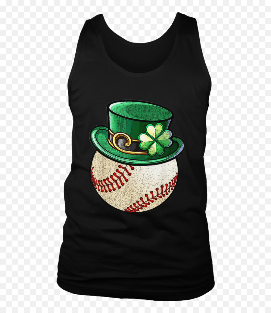 Download Hd Baseball Ball Leprechaun Hat Shirt St - Tshirt Emoji,Leprechaun Hat Png