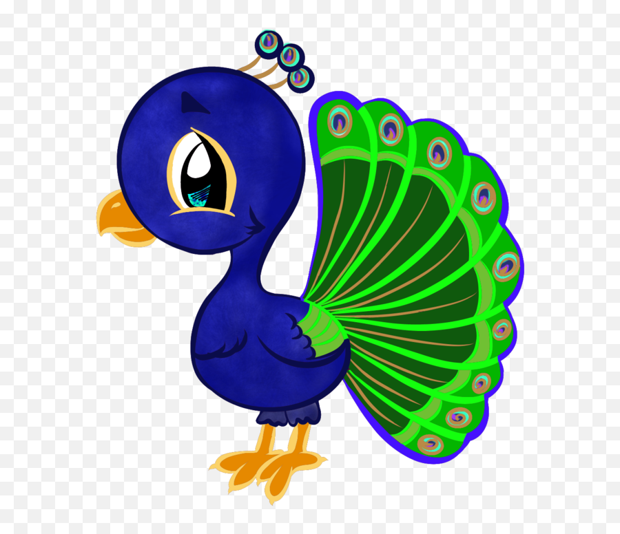 Drawing Peacocks Huge Freebie Download - Peacock Cartoon Png Transparent Emoji,Peacock Clipart