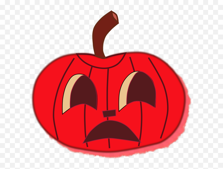 Faces For Pumpkins - Halloween Red Pumpkin Emoji,Cute Pumpkin Clipart