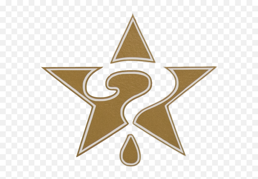 Star Logo Cut - Out Vinyl Sticker Red Gold Black Or White Dot Emoji,All Star Logo
