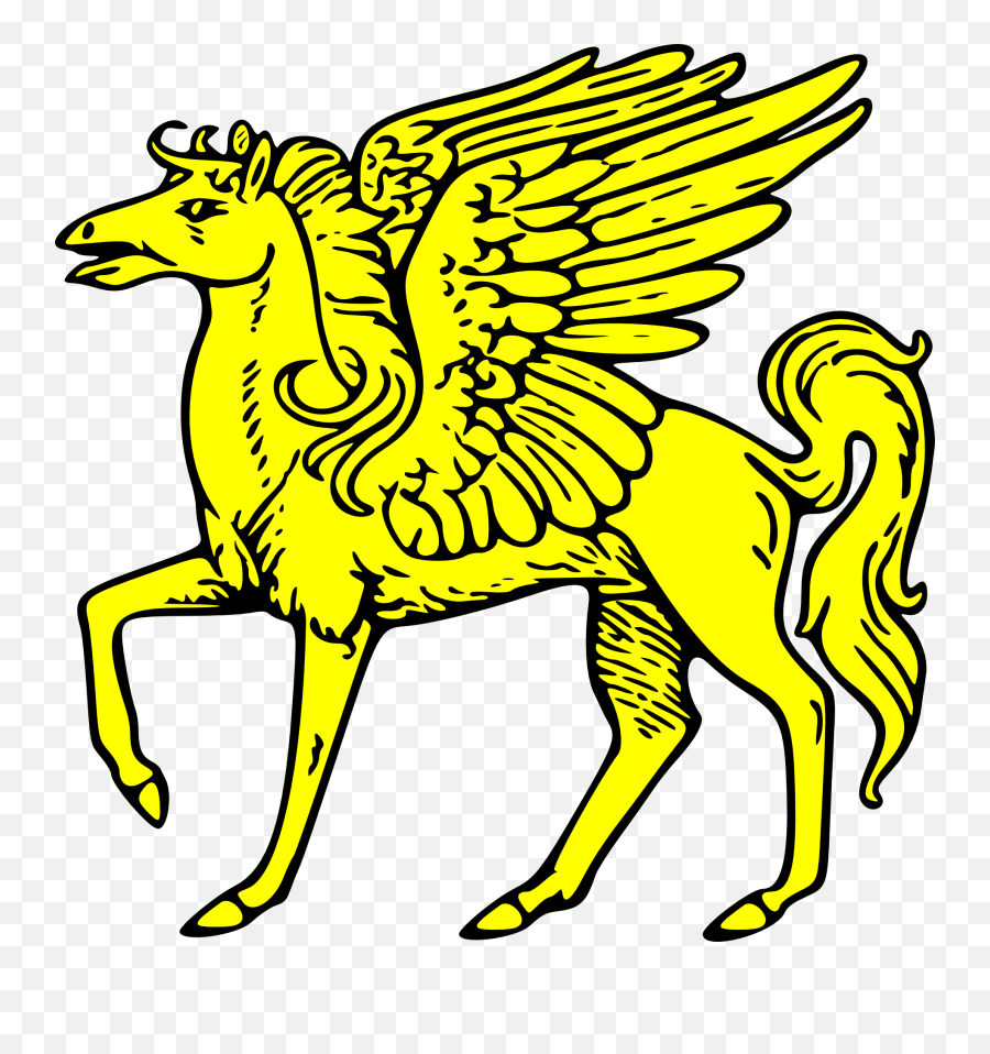 Gold Pegasus Logo Gold Pegasus Symbol Svg Vector Gold Emoji,Pegasus Logo