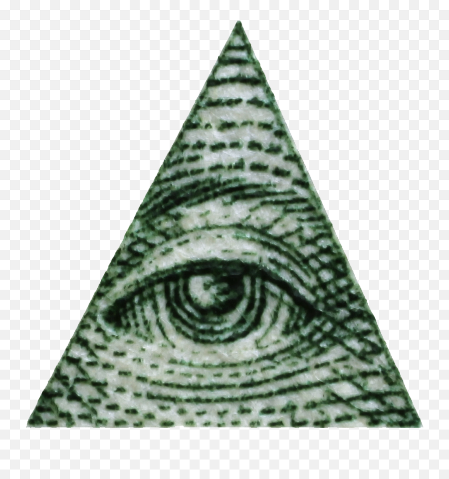 Illuminati Triangle Eye Emoji,Png
