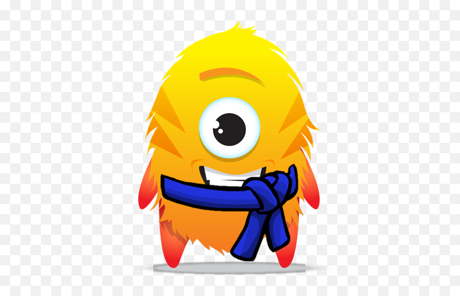 200 Points - Yellow Class Dojo Monster 414x499 Png Blue Class Dojo Avatars Emoji,Class Dojo Clipart