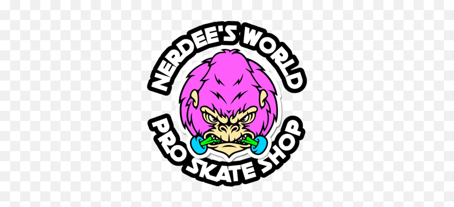 Nerdeeu0027s Skate Shop - Strange 88 Retro Logo Language Emoji,Skateboarding Company Logo