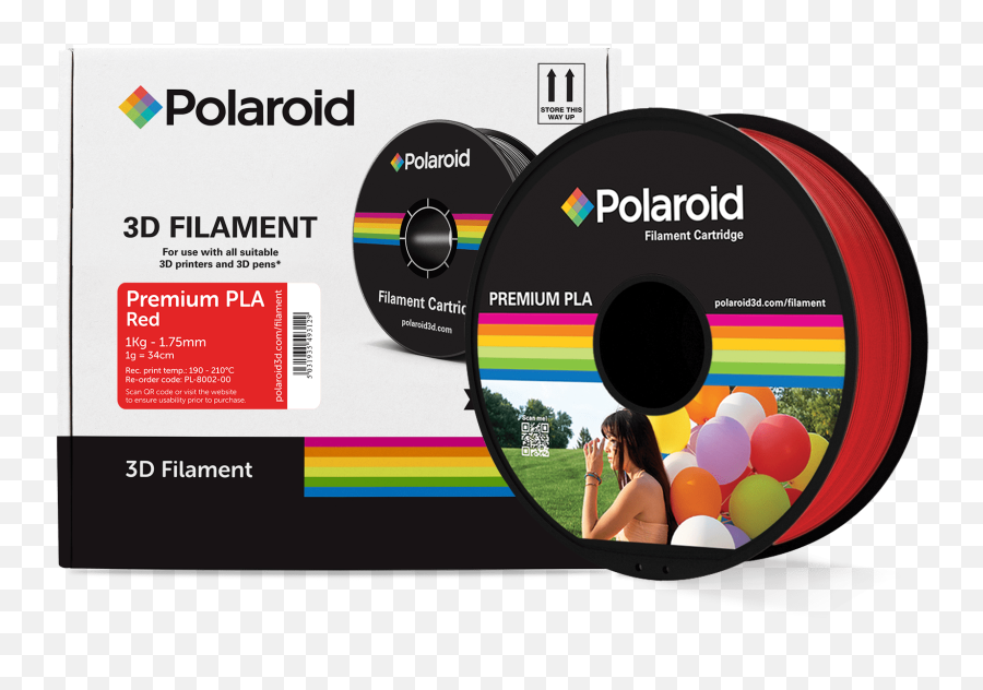 Universal Filament U2013 Pla U2013 Polaroid3d - Polaroid 3d Printer Filament Emoji,Transparent Pla