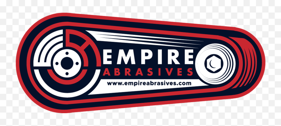 Empire Abrasives Sanding Belt Logo Sticker - Horizontal Emoji,Empire Logo